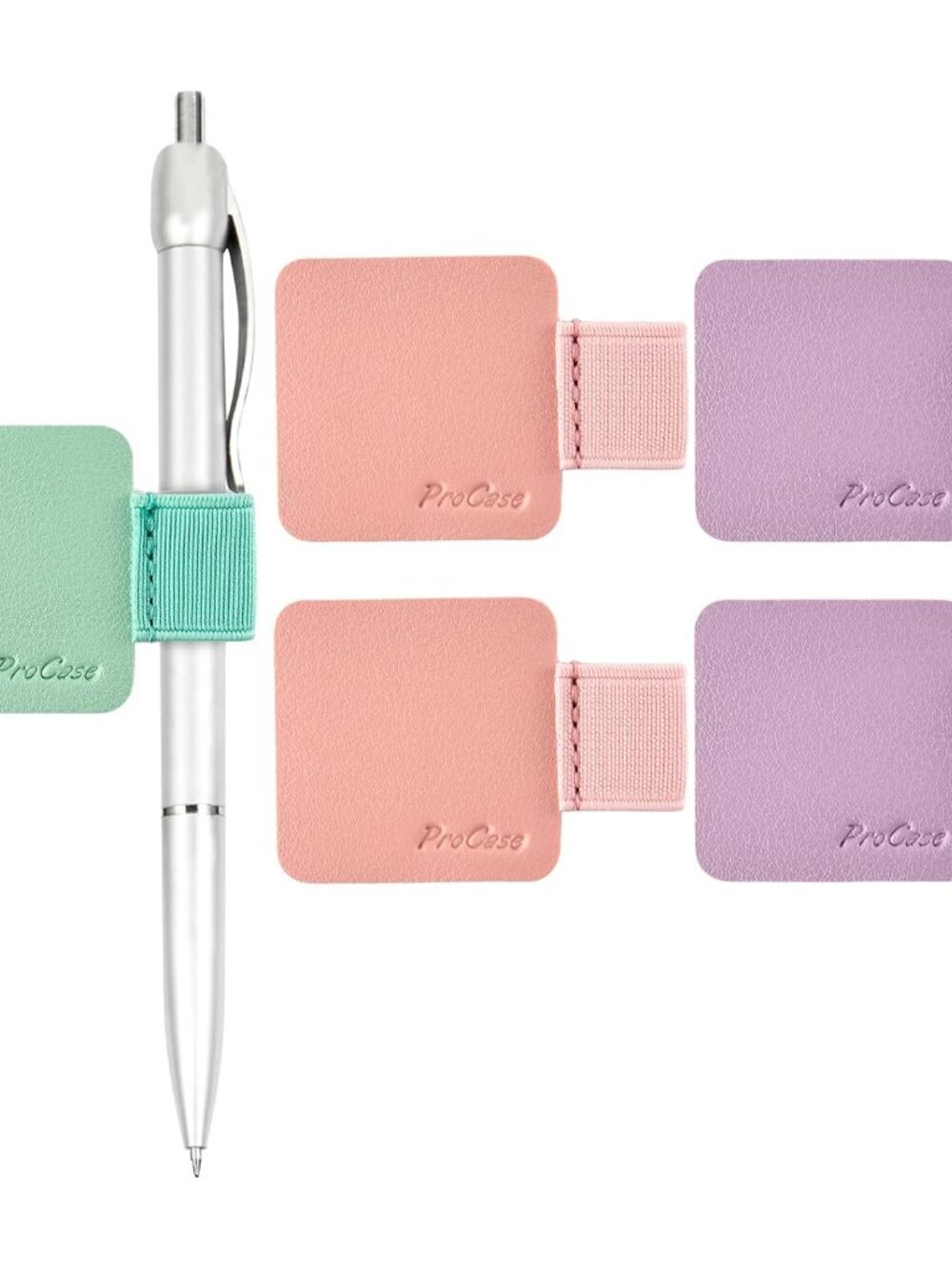 Pen Loop Holder for Notebooks Journals Planners Tablet Case, Mixed